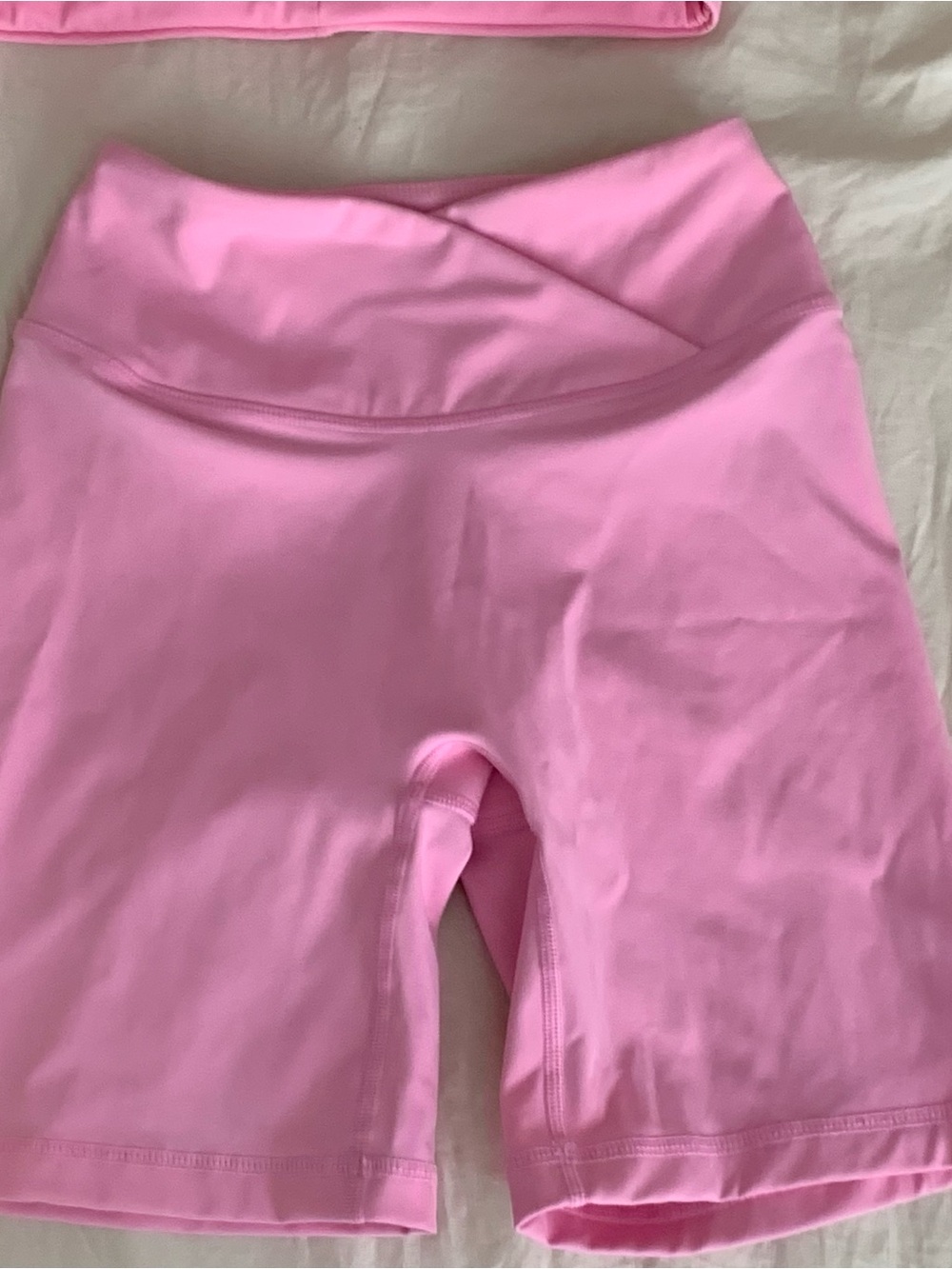 Oner Active Pink Set - Sports Bra & High-Waist Shorts - Picture 3 of 4